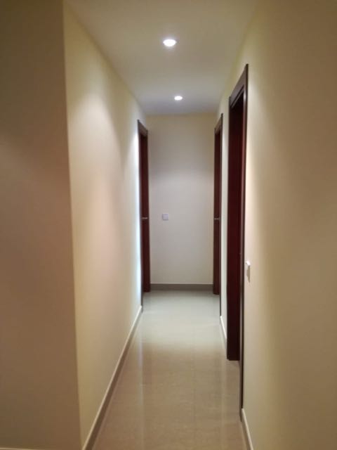 Piso pintado y acabado