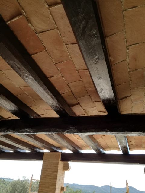 Trabajos de restauración en madera