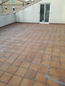Proceso de impermeabilización de terrazas