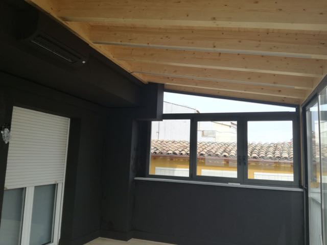 Decoración de cubiertas en terrazas