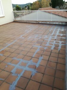 Proceso de impermeabilización de terrazas