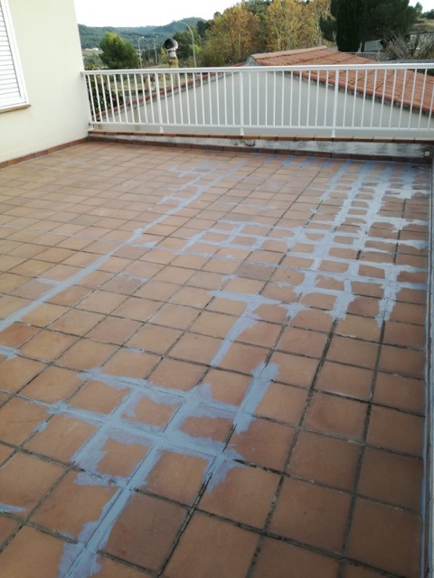 Proceso de impermeabilización de terrazas