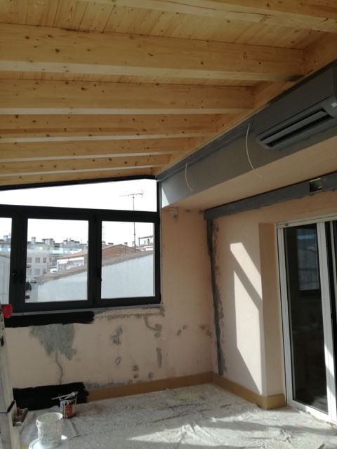 Decoración de cubiertas en terrazas