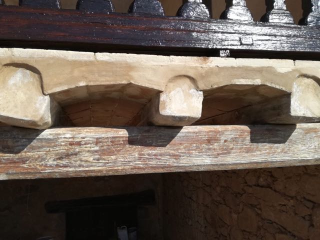 Trabajos de restauración en madera