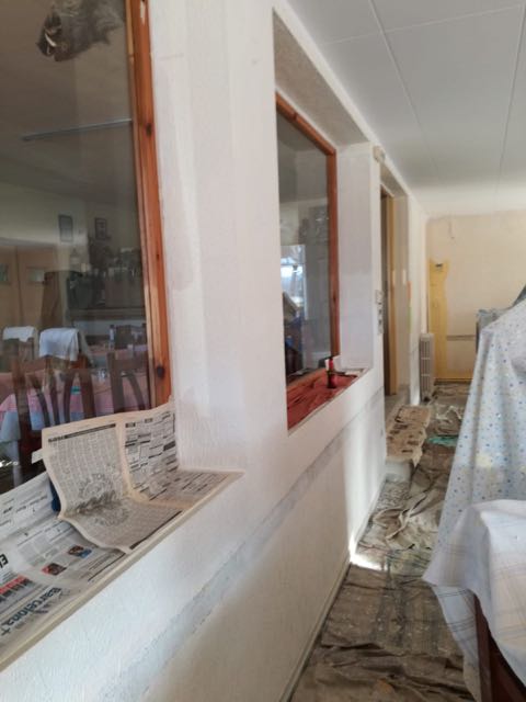 Trabajos de pintura en comedores