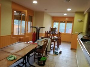 Trabajos de pintura en restaurantes