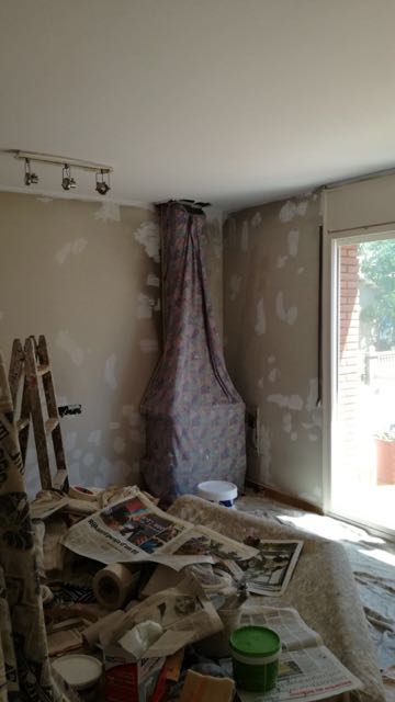 Aplicaciónn de efectos de transparencia en decoración