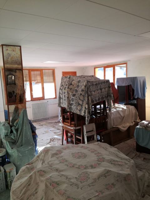 Trabajos de pintura en comedores