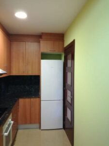 Piso pintado y acabado