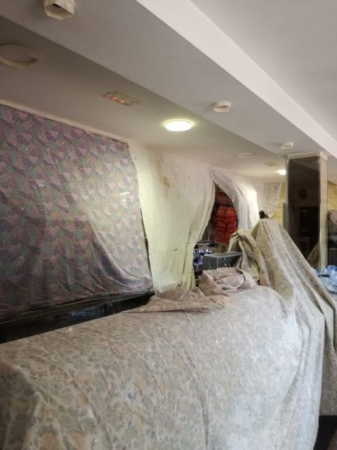 Preparación de los trabajos de pintura