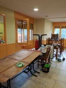 Trabajos de pintura en restaurantes