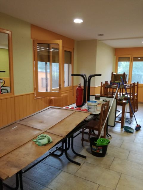 Trabajos de pintura en restaurantes