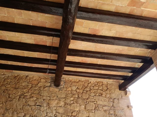 Trabajos de restauración en madera