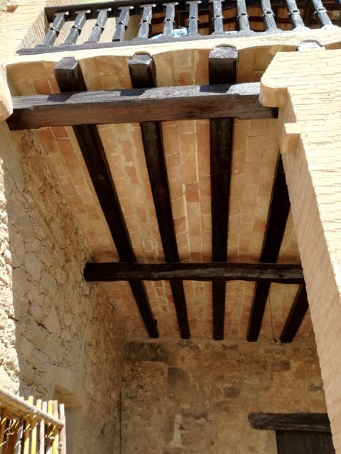 Trabajos de restauración en madera