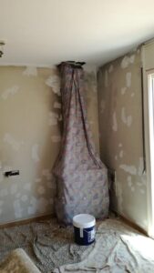 Aplicaciónn de efectos de transparencia en decoración