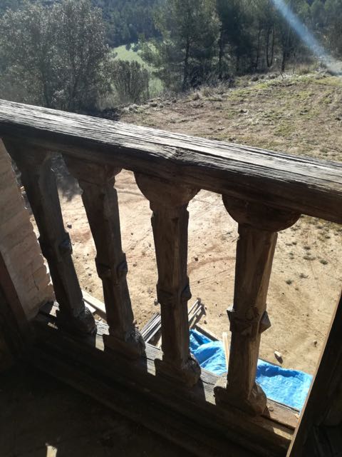 Trabajos de restauración en madera