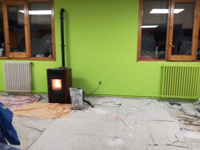 Trabajos de pintura en comedores