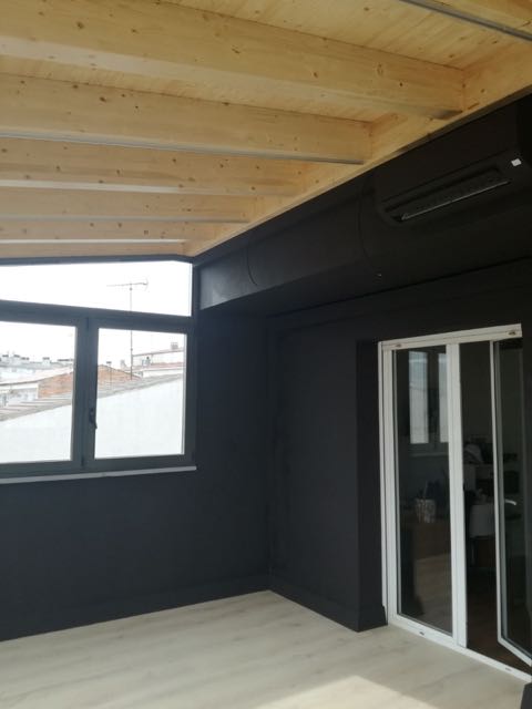 Decoración de cubiertas en terrazas