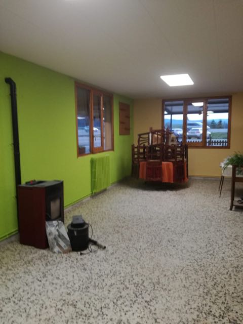 Trabajos de pintura en comedores