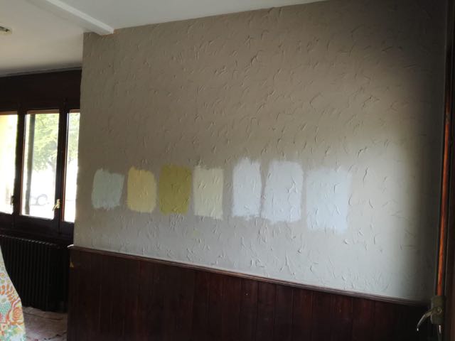 Preparación de los trabajos de pintura